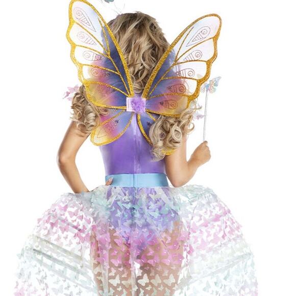 NEW Party King Butterfly Fairy Sexy Halloween Costume Size Large - Picture 3 of 6